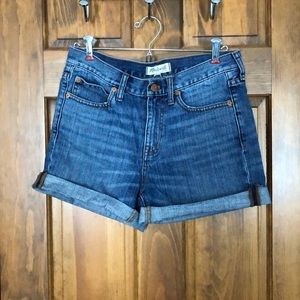 Madewell denim shorts